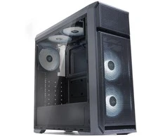 Korpusas Zalman N5 OF ATX, Baltas LED x3