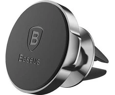 Baseus Kompaktiškas magnetinis automobilinis laikiklis, Juodas (SUER-A01)