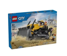 LEGO City Geltonas Buldozeris Z Ładowarką 60466 (Pažeista pakuotė)
