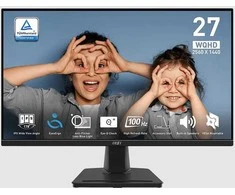Monitorius MSI PRO MP275Q - Matinis 27" WQHD 2560 × 2160 / IPS / 100Hz / 1 ms / HDMI 2.0 / DP - RENEW (Atnaujinta)