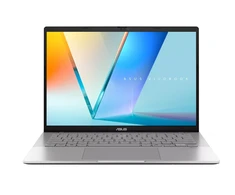 Nešiojamas kompiuteris ASUS Vivobook S14 S3407 - 14" Full HD 1920x1200 IPS ekranas / Intel Core Ultra 7 255H iki 5.1GHz (16 branduolių) / 16GB DDR5 / 1TB SSD NVMe PCIe 4.0 / Intel Graphics / WIFI 6 + Bluetooth 5.3 / HDMI / USB Type-C with power-display delivery / Šviečianti klaviatūra / Metalizuotas / Dolby Atmos / Svoris 1.40 kg / Windows 11 + DOVANA JBL belaidės ausinės (Pažeista pakuotė)