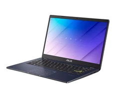 Nešiojamas kompiuteris ASUS E410MA - 14" HD+ LED Matinis / Intel N4020 iki 2.8Ghz / 4GB DDR4 / 256GB SSD M.2 NVMe PCIe 3.0 / Intel UHD Graphics 600 / WIFI 5 + Bluetooth 5.1 / HDMI / USB Type-C / SonicMaster garso sistema / NumberPad / Svoris 1.3kg / Windows 11 + DOVANA Riva dėklas (Pažeista pakuotė)