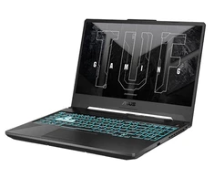 Nešiojamas kompiuteris ASUS TUF Gaming A15 FA506 - 15.6" Full HD 1920x1080 IPS 144 Hz ekranas / AMD Ryzen 7 7435HS iki 4.5Ghz (8 branduoliai) / 8GB DDR5 / 512GB SSD NVMe M.2 PCIe 4.0 / GF RTX 3050 4GB GDDR6 / WIFI 6 + Bluetooth 5.3 / HDMI 2.1 TMDS / USB Type-C with display delivery / RJ45 / DTS garso sistema / Šviečianti RGB klaviatūra / Windows 11 + DOVANA Žaidimų pelė (Pažeista pakuotė)