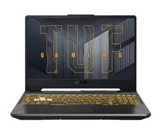 Nešiojamas kompiuteris ASUS TUF Gaming A15 FA506 - 15.6" Full HD 1920x1080 IPS 144 Hz ekranas / AMD Ryzen 7 7435HS iki 4.5Ghz (8 branduoliai) / 8GB DDR5 / 512GB SSD NVMe M.2 PCIe 4.0 / GF RTX 3050 4GB GDDR6 / WIFI 6 + Bluetooth 5.3 / HDMI 2.1 TMDS / USB Type-C with display delivery / RJ45 / DTS garso sistema / Šviečianti RGB klaviatūra / Windows 11 + DOVANA Žaidimų pelė (Pažeista pakuotė)