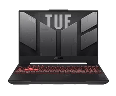 Nešiojamas kompiuteris ASUS TUF Gaming A15 FA507 - 15.6" Full HD 1920x1080 IPS 144Hz ekranas / AMD Ryzen 7 7435HS 4.5Ghz (8 branduoliai) / 16GB DDR5 4800mhz / 512GB SSD NVMe PCIe 4.0 / GF RTX 4060 8GB GDDR6 / WIFI 6 + Bluetooth 5.3 / HDMI 2.1 FRL / USB Type-C with power-display delivery / RJ45 / Dolby Atmos garso sistema / Šviečianti RGB klaviatūra / Windows 11 Pro + DOVANA Žaidimų ausinės (Pažeista pakuotė)