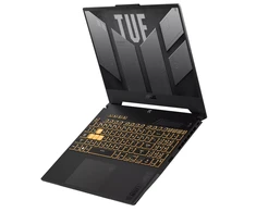 Nešiojamas kompiuteris ASUS TUF Gaming F15 FX507 - 15.6" Full HD 1920x1080 IPS 144Hz Matinis ekranas / Intel i7-13620H iki 4.9GHz (10 branduolių) / 16GB DDR5 4800mhz / 1TB SSD NVMe M.2 PCIe 4.0 / GF RTX 4060 8GB GDDR6 / WIFI 6 + Bluetooth 5.2 / HDMI 2.1 FRL / Thunderbolt 4 / RJ45 / Dolby Atmos garso sistema / Šviečianti RGB klaviatūra / Windows 11 + DOVANA Žaidimų Ausinės (Pažeista pakuotė)