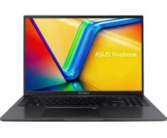 Nešiojamas kompiuteris ASUS Vivobook 16 (X1605VA-OLED248Z), Intel Core 9 270H, 16", 1920 x 1200, 24 GB DDR5, 512 GB SSD, Intel Graphics, W11 Pro, Juodas