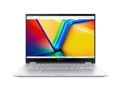 Nešiojamas kompiuteris ASUS Vivobook S 14 Flip TP3402 - 14" Full HD 1920x1200 IPS Liečiamas ekranas / Intel i9-13900H iki 5.4GHz (14 branduolių) / 16GB DDR4 / 512GB SSD M.2 NVMe PCIe 4.0 / Intel Iris X Graphics / WIFI 6E + Bluetooth 5.3 / HDMI 2.1 TMDS / USB Type-C with display-power delivery / Šviečianti klaviatūra / Vartomas 360 laipsnių / Harman Kardon / Svoris 1.50 kg / Windows 11 + DOVANA ASUS Pieštukas (Pažeista pakuotė)