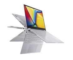 Nešiojamas kompiuteris ASUS Vivobook S 14 Flip TP3402 - 14" Full HD 1920x1200 IPS Liečiamas ekranas / Intel i9-13900H iki 5.4GHz (14 branduolių) / 16GB DDR4 / 512GB SSD M.2 NVMe PCIe 4.0 / Intel Iris X Graphics / WIFI 6E + Bluetooth 5.3 / HDMI 2.1 TMDS / USB Type-C with display-power delivery / Šviečianti klaviatūra / Vartomas 360 laipsnių / Harman Kardon / Svoris 1.50 kg / Windows 11 + DOVANA ASUS Pieštukas (Pažeista pakuotė)