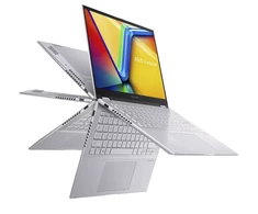 Nešiojamas kompiuteris ASUS Vivobook S 14 Flip TP3402 - 14" 1920x1200 Lietimui jautrus IPS ekranas / Intel i5-13500H iki 4.7GHz (4 branduoliai) / 8GB DDR4 / 512GB SSD M.2 NVMe PCIe 3.0 / Intel UHD Graphics / WIFI 6E + Bluetooth 5.3 / HDMI 2.1 TMDS / USB Type-C with power-display delivery / Vartomas 360 laipsnių / Šviečianti klaviatūra / Metalizuotas / Harman Kardon / Svoris 1.50 kg / Windows 11 + DOVANA Canyon Išmanusis laikrodis (Pažeista pakuotė)