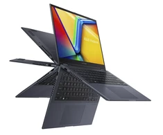 Nešiojamas kompiuteris ASUS Vivobook S 14 Flip TN3402 - 14" Full HD 1920x1200 Liečiamas IPS ekranas / AMD Ryzen 7 7730U iki 4.5GHz (8 branduoliai) / 16GB DDR4 / 1TB SSD NVMe PCIe 3.0 / AMD Radeon Graphics / WIFI 6E + Bluetooth 5.3 / HDMI 2.1 TMDS / USB Type-C with display-power delivery / Vartomas 360 laipsnių / Šviečianti klaviatūra / Harman Kardon / Svoris 1.50 kg / Windows 11 + DOVANA Išmanusis laikrodis Canyon (Pažeista pakuotė)