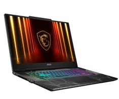 Nešiojamas kompiuteris MSI Cyborg 17 - 17.3" Full HD 1920x1080 IPS 144Hz Matinis ekranas / Intel i7-13620H iki 4.9GHz (10 branduolių) / 16GB DDR5 5200mhz / 1TB SSD M.2 NVMe PCIe 4.0 / GF RTX 5070 8GB GDDR7 / WIFI 6E + Bluetooth 5.3 / HDMI 2.1 / USB Type-C with display delivery / Šviečianti RGB klaviatūra / Windows 11 Pro + DOVANA Žaidimų Pelė
