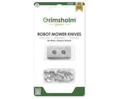 Grimsholm WORX Landroid roboto vejapjovės dvipusiai peiliukai (12vnt)