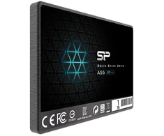 Silicon Power A55 1000 GB, SSD sąsaja SATA, Rašymo greitis 530 MB/s, Skaitymo greitis 560 MB/s (Pažeista pakuotė)