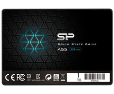 Silicon Power A55 1000 GB, SSD sąsaja SATA, Rašymo greitis 530 MB/s, Skaitymo greitis 560 MB/s (Pažeista pakuotė)