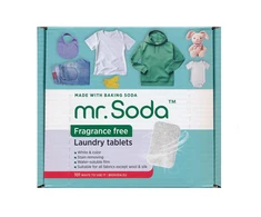 Soda | Skalbimo tabletės BE KVAPO, 30 vnt. x 25 g | mr. Soda
