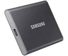 Išorinis kietasis diskas SSD SAMSUNG T7/2TB/USB 3.2/Rašymo greitis 1000 MB/sek/Skaitymo greitis 1050 MB/sek/MU-PC2T0T/WW