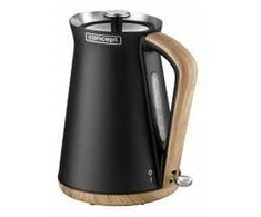 Virdulys Concept 1,7 L inox nordic RK3311 Juodas
