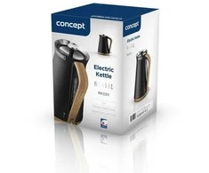 Virdulys Concept 1,7 L inox nordic RK3311 Juodas