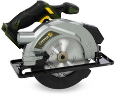 Akumuliatorinis diskinis pjūklas HERVIN BATTERY, 20 V, bešepetėlinis, Ø185 mm, pjovimo gylis 50 mm, be akumuliatoriaus, BLCY-262