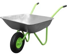 Karutis HERVIN GARDEN, 60 l, 80 kg, pripučiamas ratas 3,5-6,00, spl. žalia, LUT60