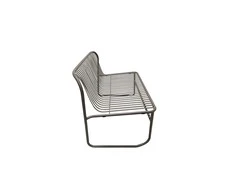 Bikuvalt Lauko suoliukas NOVELLY HOME, iš plieno, su antikorozine danga, spl. šviesiai ruda, 700x1100x620 mm, MC19323D