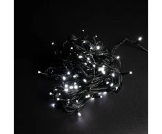LED šviečianti dekoracija, 20000 mm, 200 LED, balta spalva, IP44, 1A20M-3, L20
