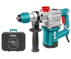 Total Tools Perforatorius TOTAL, 1050 W, 5 J, 3 darbo režimai: kalimas, gręžimas, gręžimas su kalimu, TH110286