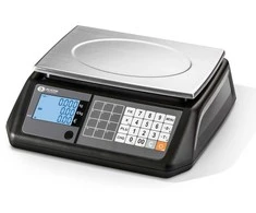 Virtuvinės svarstyklės Kainą skaičiuojančios elektroninės svarstyklės ELICOM S300FM 15/30