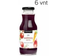 100% Daržovių sultys su minkštimu Magnum, 250ml x 6vnt