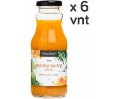100% Įvairių vaisių sultys Magnum, 250 ml x 6 vnt