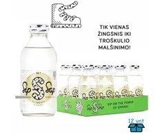 Beržų sula. Su imbiero ir laimo skoniu. Sip Sap, 330 ml x 12 vnt
