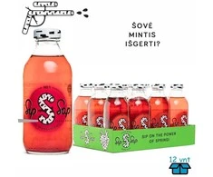 Beržų sula. Su spanguolių sultimis. Sip Sap, 330 ml x 12 vnt
