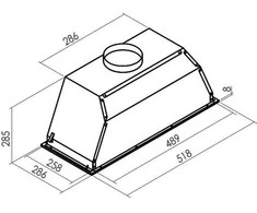 Gartraukis Allenzi CH 60 Baltas