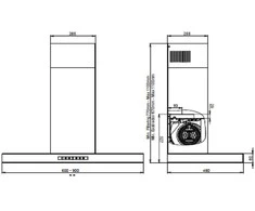 Gartraukis Tecnowind LENS 60 Juodas A CLASS