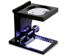 Konus Didinamasis stiklas Linen tester 6x LED