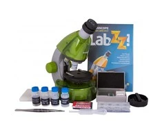 Mikroskopas Levenhuk LabZZ M101 Lime 40x-640x