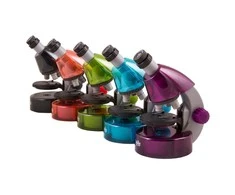 Mikroskopas Levenhuk LabZZ M101 Lime 40x-640x