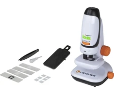 Mikroskopas vaikams Celestron su telefono adapteriu