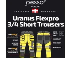 Bridžai Pesso Uranus 135, geltoni (Spandex/Cordura)