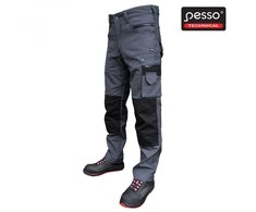 Darbo kelnės Pesso iš Canvas audinio (pilkos)