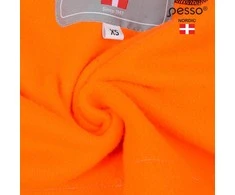 Džemperis Pesso Fleece oranžinis, mėlynas