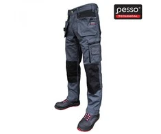 Kelnės Pesso iš Canvas audinio(pilkos)