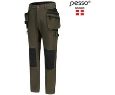 Kelnės Pesso JUPITER 175Z Flex Pro stretch (olive žalias)