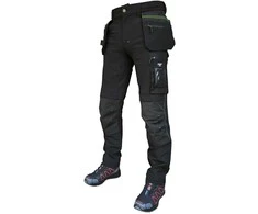 Kelnės Pesso Taurus Flex Pro 165B stretch (juodos)