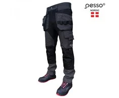 Kelnės Pesso Titan 125 (Spandex/Cordura) pilkos