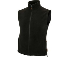 Liemenė iš fleece audinio, juoda