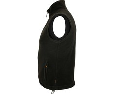 Liemenė iš fleece audinio, juoda