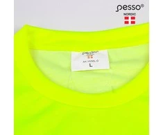 Marškinėliai ilgomis rankovėmis PESSO Hi-vis, geltoni