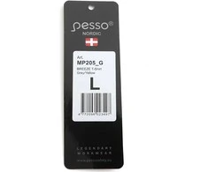 Marškinėliai Pesso BREEZE pilki/oranžiniai